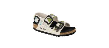 Milano Birkenstock Birko-flor Narrow Detske Zelene | SK 436LIS